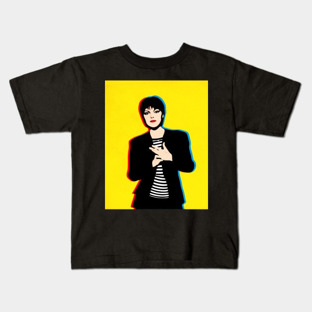 Pat Benatar | Pop Art Kids T-Shirt by williamcuccio